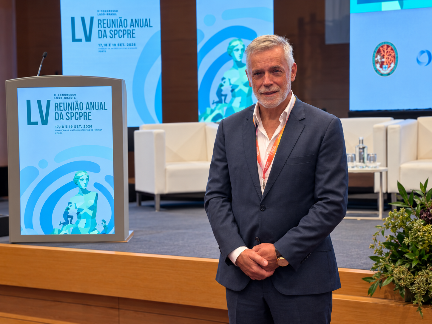Dr. Seixas Martins na LV Reunião Anual da SPCPRE